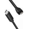 LogiLink CU0196 USB 2.0 kabelis USB-C uz Micro-USB B 0.5m melns