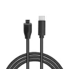 LogiLink CU0196 USB 2.0 kabelis USB-C uz Micro-USB B 0.5m melns