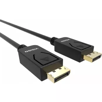 Vision TC 2MDP8K/BL 2 m DisplayPort kabelis melns