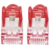 Intellinet tīkla vads, Cat6, 10m, Sarkans, Varš, S/FTP, LSOH / LSZH, PVC, RJ45, Zeltīti kontakti, Bez aizķeršanās, Ar aizsargvāciņu, Mūža garantija