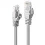 Lindy 48406 tīkla kabelis, pelēks, 1 m, Cat5e U/UTP