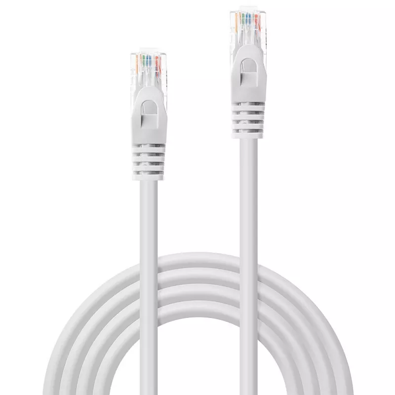 Lindy 48205 tīkla kabelis balts 5 m Cat6 U/UTP
