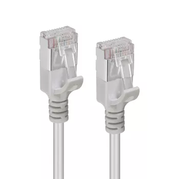 Mikroshēmas kabelis Microconnect V-FTP6A0015-SLIM 0,15 m Cat6a U/FTP (STP) Pelēks
