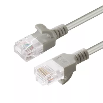 Tīkla kabelis Microconnect V-UTP6015-SLIM RJ45 Cat5e 15m Pelēks