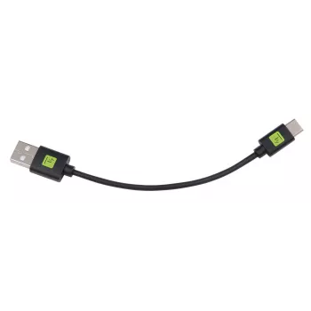 Techly ICOC MUSB20-CMAM01T USB kabelis USB 2.0 0.1 m USB A USB C Melns