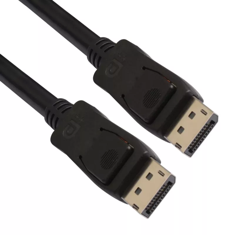 Techly ICOC DSP-A14-020 DisplayPort kabelis 2 m Melns