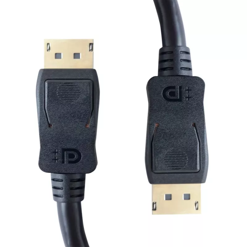 Techly ICOC DSP-A14-020 DisplayPort kabelis 2 m Melns