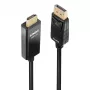 Lindy 0.5m aktīvais DisplayPort–HDMI kabelis ar HDR