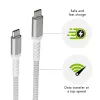 dbramante1928 re-charge Pro - BRD kabelis 2.5m USB-C uz USB-C 100W balts