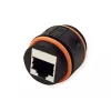 VALUE 21.99.3007 ekranēts RJ-45 savienotājs (savienojuma ligzda), Cat.6A, āra un rūpnieciskai lietošanai, melns