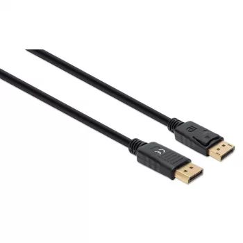 Manhattan DisplayPort 1.4 kabelis 8K@60Hz 2m PVC vīrietis-vīrietis