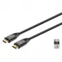 HDMI kabelis Manhattan 8K@60Hz 1m pīts vīrietis-vīrietis melns