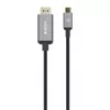 Manhattan USB-C uz HDMI kabelis, 4K@60Hz, 2m, Melns