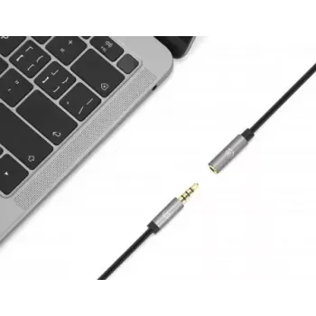 Audio pagarinātāja kabelis Manhattan 3.5 mm 3 m vīriešu/sieviešu