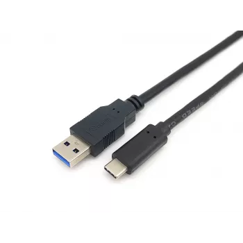 Equip USB 3.2 Gen 1 Type-A uz C kabelis, vīriešu/vīriešu, 2,0 m