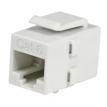 StarTech.com Balts Cat6 RJ45 Keystone Jack Tīkla Savienotājs - F/F