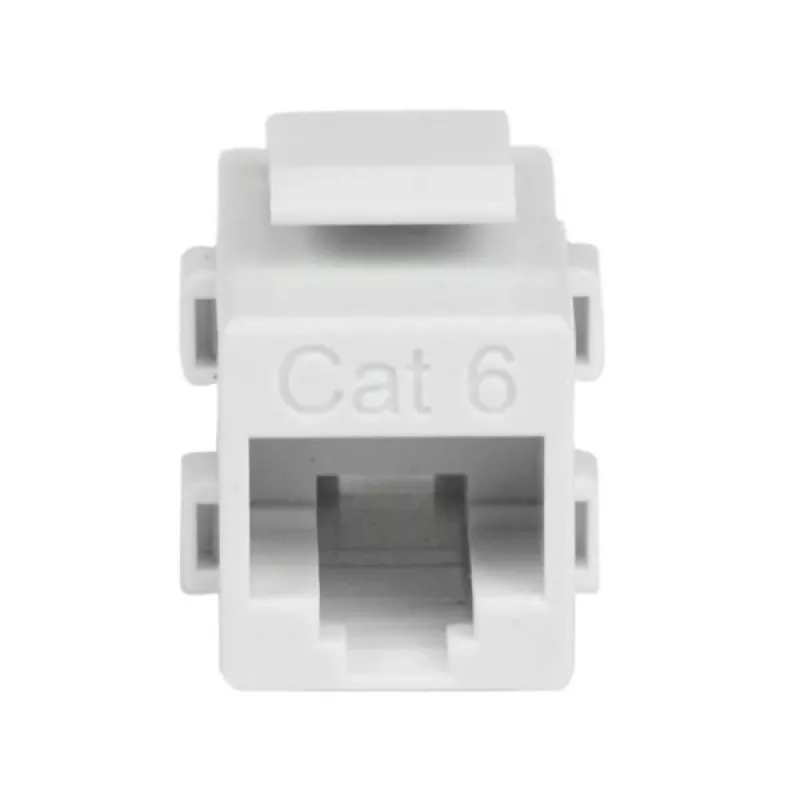 StarTech.com Balts Cat6 RJ45 Keystone Jack Tīkla Savienotājs - F/F