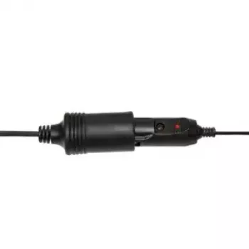 Pagarinātāja kabelis automašīnas 12V cigarešu šķiltavai LogiLink CP0112 2m Melns