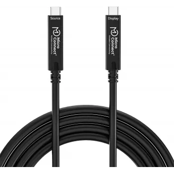 USB-C kabelis MicroConnect MC-USB3.2CC075-8K-OP 7,5 m — USB-C uz USB-C, 7,5m garums