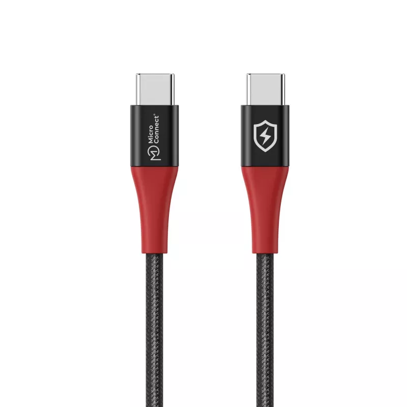 USB-C uz USB-C datu un barošanas kabelis MicroConnect MC-CUSBC-SC-240W, 240W Power Delivery