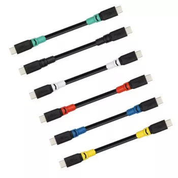 USB-C kabelis MicroConnect ColorFlex 100W USB3.2CC02 – USB-C uz USB-C, 100W jaudas padeve, USB 3.2 saderīgs