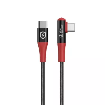 Lādēšanas kabelis MicroConnect MC-ANGCUSBC-SC-240W 240W USB-C ar datu bloķētāju