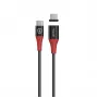MicroConnect MC-MAGNETIC-CUSBC-SC-240W magnētiskais USB-C uzlādes kabelis, 240W PD