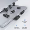 MicroConnect USB4-CCFAS90-240W Premium USB4 Gen 3x2 USB-C horizontāls 90° adapteris, 240 W, 40 Gbps