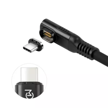 Microconnect MC-LS-USB4CC0.5-A USB kabelis 0.5 m USB C Melns