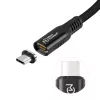 MicroConnect MC-LS-USB4CC2.0 USB-C kabelis 2 m Melns