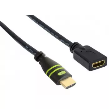 Techly ICOC-HDMI-4-EXT075 HDMI kabelis 7,5 m HDMI A tipa (standarta) Melns