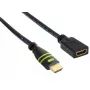 Techly ICOC-HDMI-4-EXT075 HDMI kabelis 7,5 m HDMI A tipa (standarta) Melns