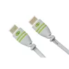 Techly 1m High Speed HDMI kabelis ar Ethernet A/A M/M Balts ICOC HDMI-4-010WH
