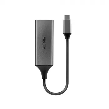 Lindy USB 3.2 Type C Gigabitu Ethernet Pārveidotājs