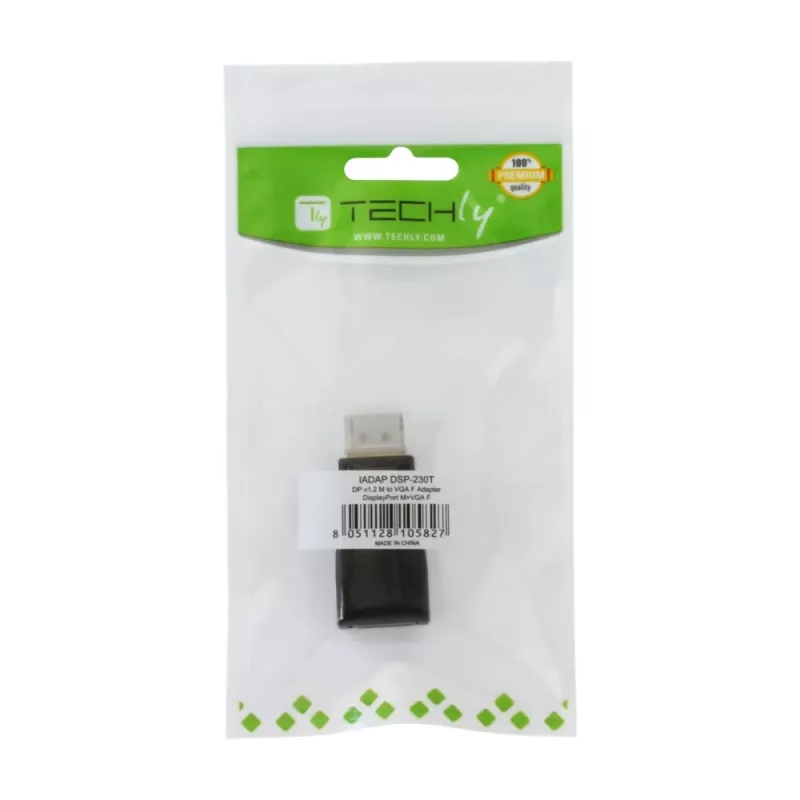 Pārveidotājs DisplayPort uz VGA Techly IADAP-DSP-230T