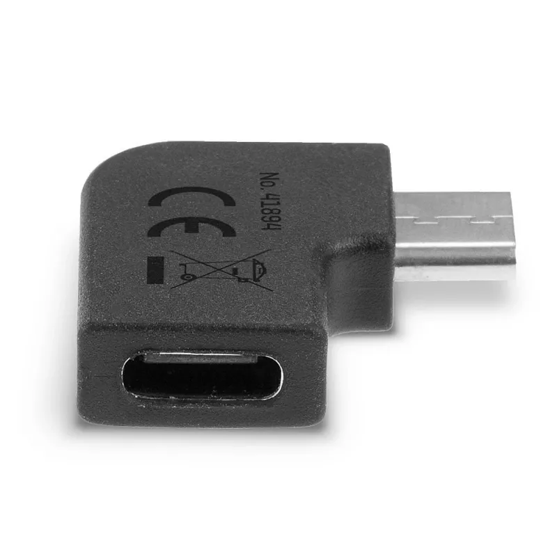 USB 3.2 Type C uz C 90° Adapteris Lindy 41894