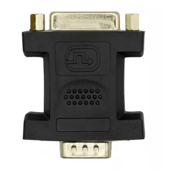 DVI-I 24+5 uz VGA dzimuma mainītājs ProXtend DVII245F-VGA Melns