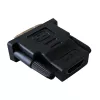 Dzimuma pārveidotājs DVI-D Melns Techly IADAP-DVI-HDMI-F