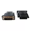 Dzimuma pārveidotājs DVI-D Melns Techly IADAP-DVI-HDMI-F