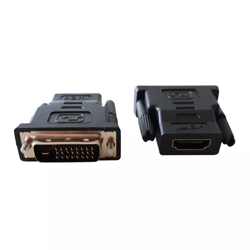 Dzimuma pārveidotājs DVI-D Melns Techly IADAP-DVI-HDMI-F