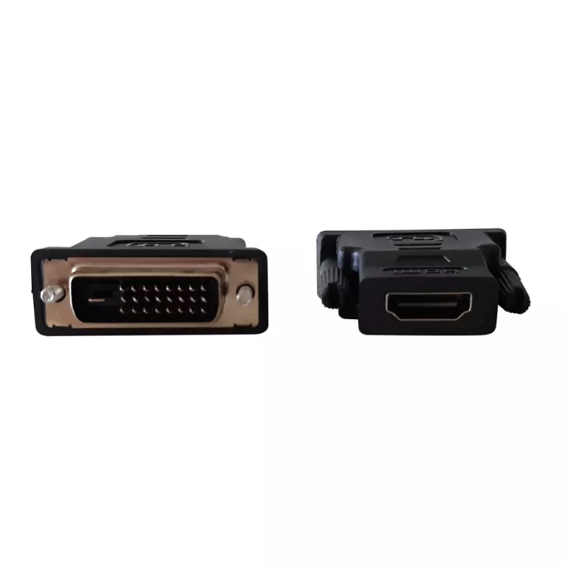 Dzimuma pārveidotājs DVI-D Melns Techly IADAP-DVI-HDMI-F