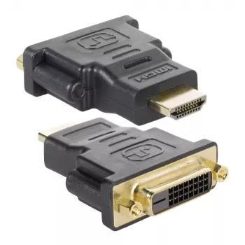 Techly HDMI vīrišķais uz DVI-D sievišķo adapteris IADAP HDMI-606