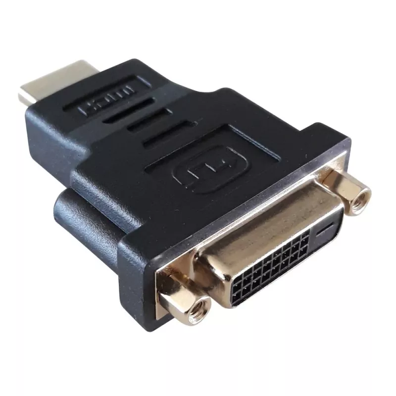Techly HDMI vīrišķais uz DVI-D sievišķo adapteris IADAP HDMI-606