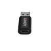 Datu bloķētājs Lindy USB 2.0 Type A uz C 71264