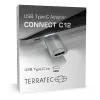 Savienotājkabelis Terratec CONNECT C12 USB Type-C HDMI Pelēks