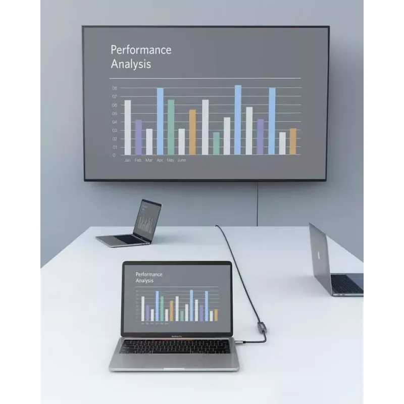 Anker A83120A1 PowerExpand+ video adapters no USB-C (tēviņš) uz HDMI (mātīte), melnā krāsā