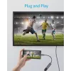 Anker A83120A1 PowerExpand+ video adapters no USB-C (tēviņš) uz HDMI (mātīte), melnā krāsā