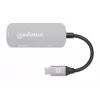 Manhattan USB-C Doks/Hubs HDMI USB-A USB-C 100W Power Delivery 4K 60Hz (190299)