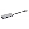 Manhattan USB-C Doks/Hubs HDMI USB-A USB-C 100W Power Delivery 4K 60Hz (190299)