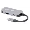 Manhattan USB-C Doks/Hubs HDMI USB-A USB-C 100W Power Delivery 4K 60Hz (190299)